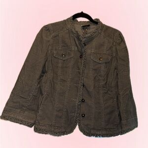 Stylish Gray Women's Jacket